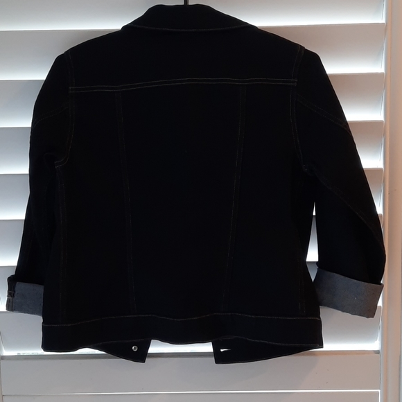 Womens Uniqlo dark blue jean jacket - size small - Picture 5 of 5